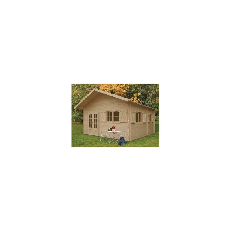 Solid Traditional Weekend S8971 – Abri de jardin Retour Gratuit