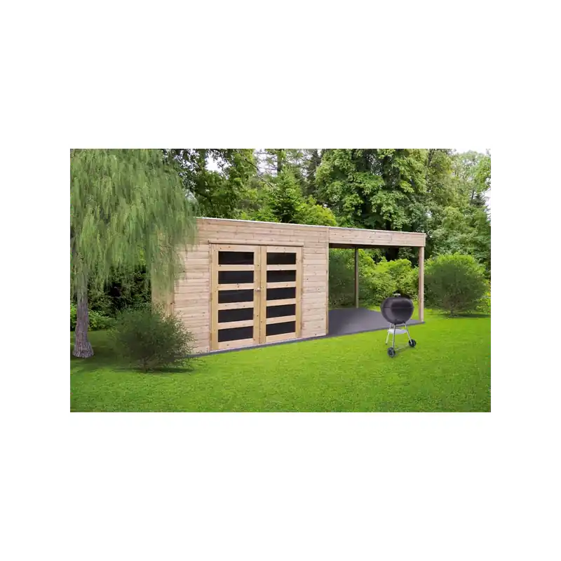 Offre Du Jour Solid Modern Salerno S8732-1 - Abri de jardin