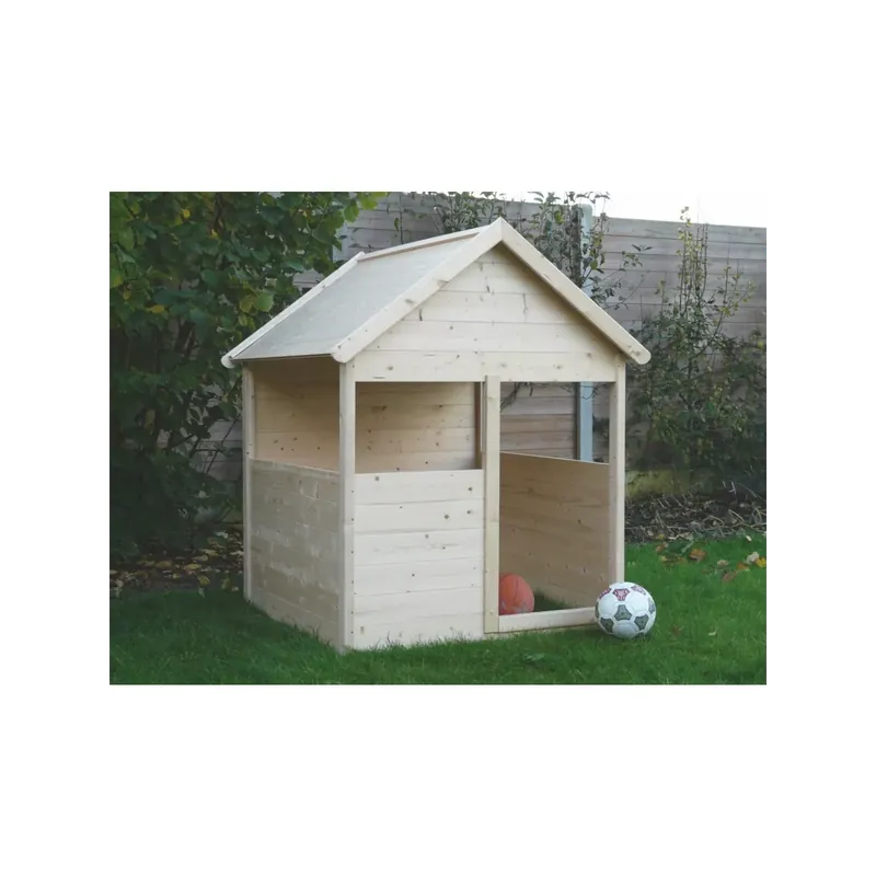 Solid Playhouse traditional – S8400LD – Maisonette enfants Offre Du Jour