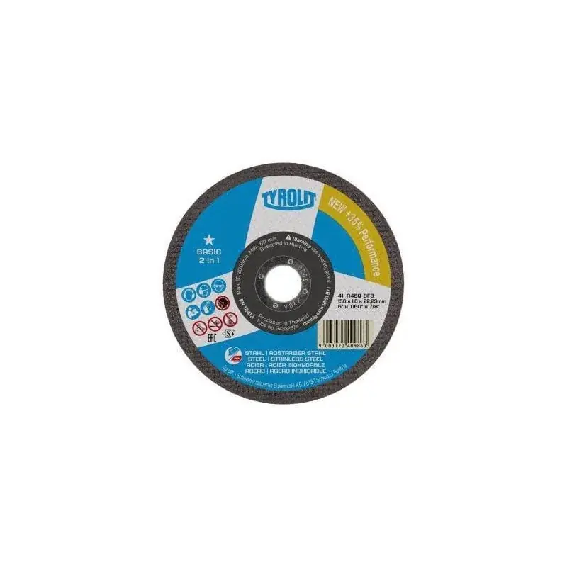 Disque TYROLIT 34332871 Top Vente