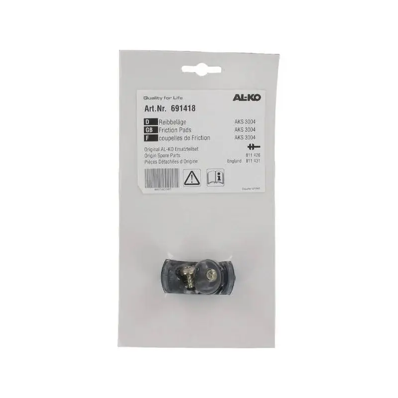 Nouveauté Garniture de friction AL-KO 691418