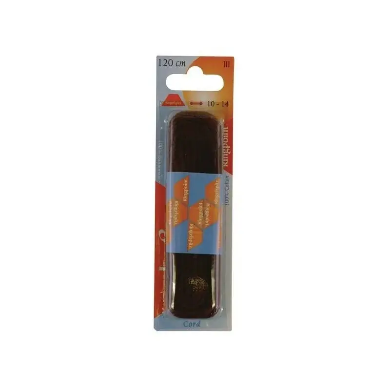 Quantité Limitée Lacet rond brun 100cm UNIVERSEL 64100126