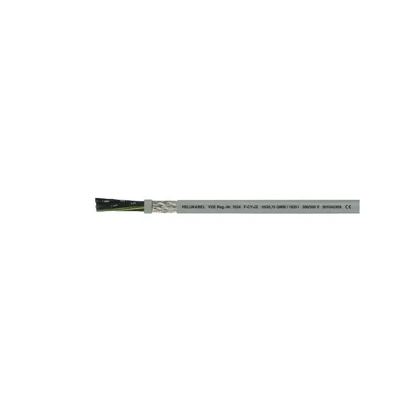Solde Câble blindé 4×2,5mm² HELUKABEL FLEXCYJZ425