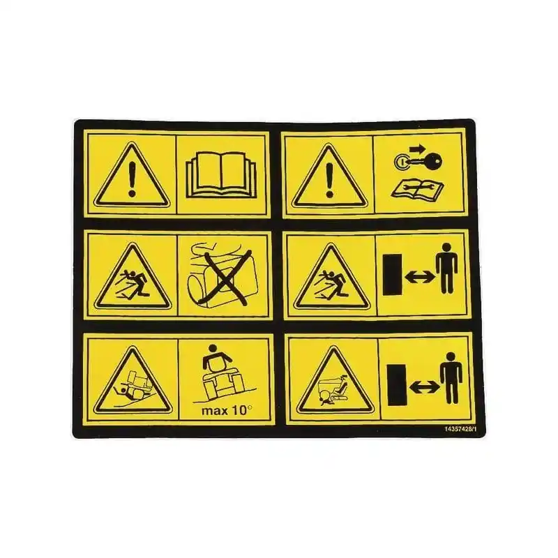 Autocollant STIGA 1143574281 – 114357428/1 Quantité Limitée