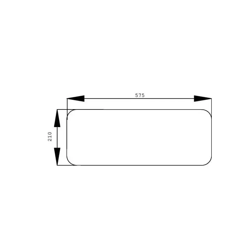 Certifié Lunette arrière UNIVERSEL D6968