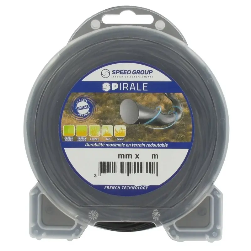 Achat Immédiat Fil nylon 2,4mm SPIRALE 1516011