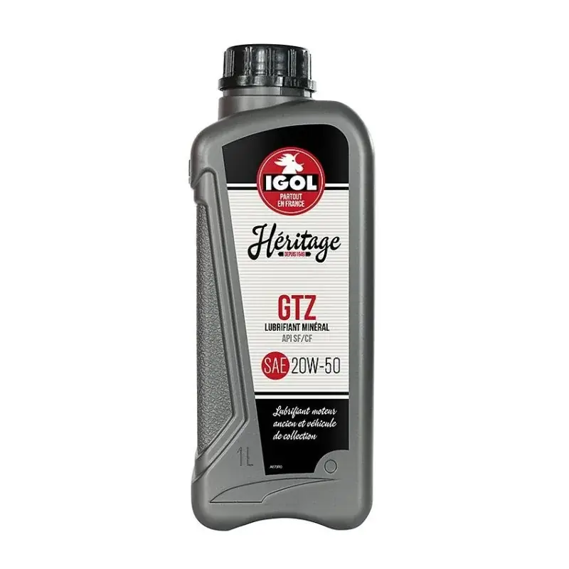 Promotion Saisonnière HUILE HERITAGE GTZ 20W-50 1L